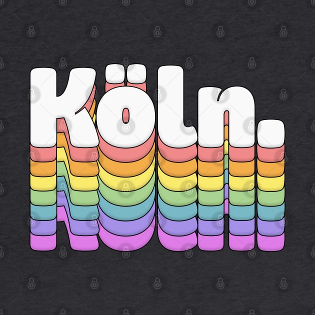 Köln \\\//// Retro Typography Design by DankFutura